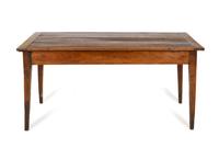 A Continental Fruitwood Tavern Table