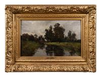 Rural Landscape with Stream