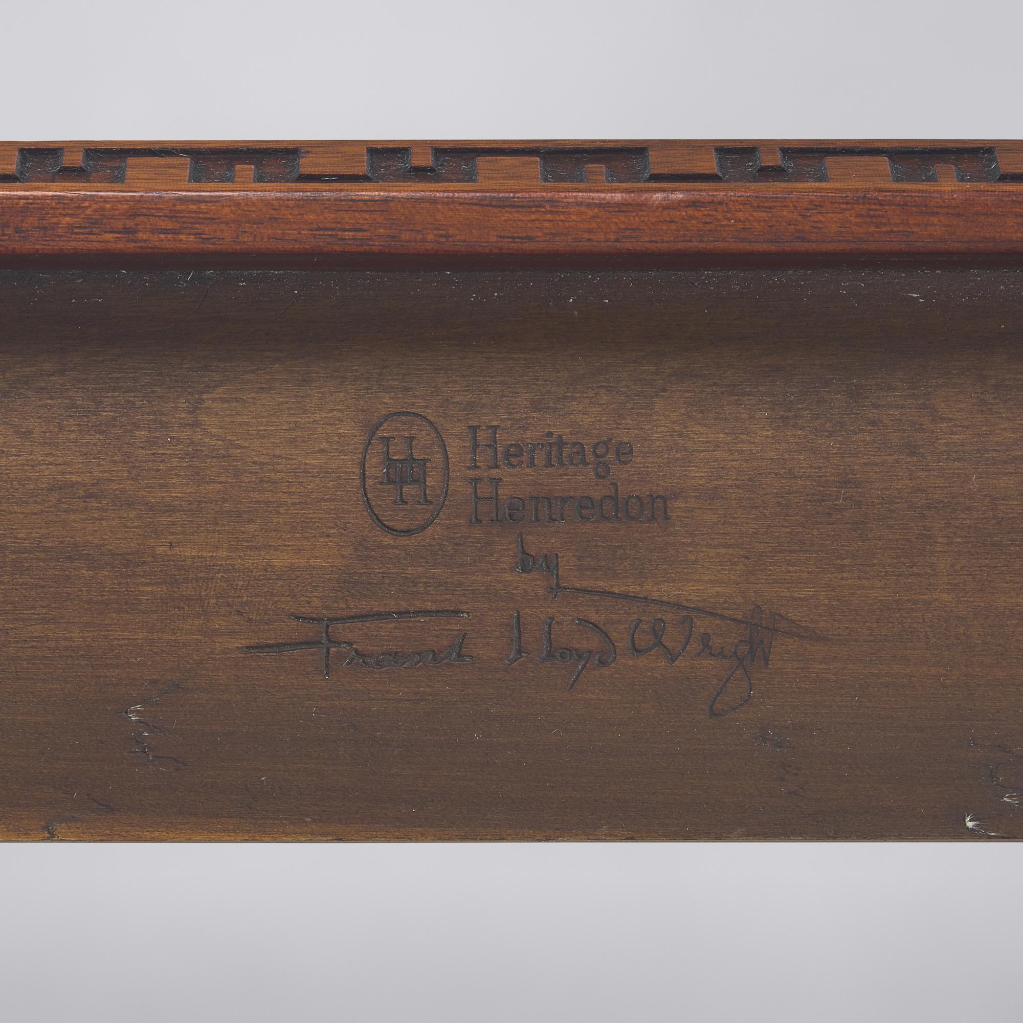 Frank Lloyd Wright (American, 1867–1959) — Taliesin Daybed for Heritage Henredon