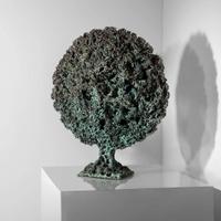Harry Bertoia (American, 1915-1978) Untitled (Study for Fiery Circle)