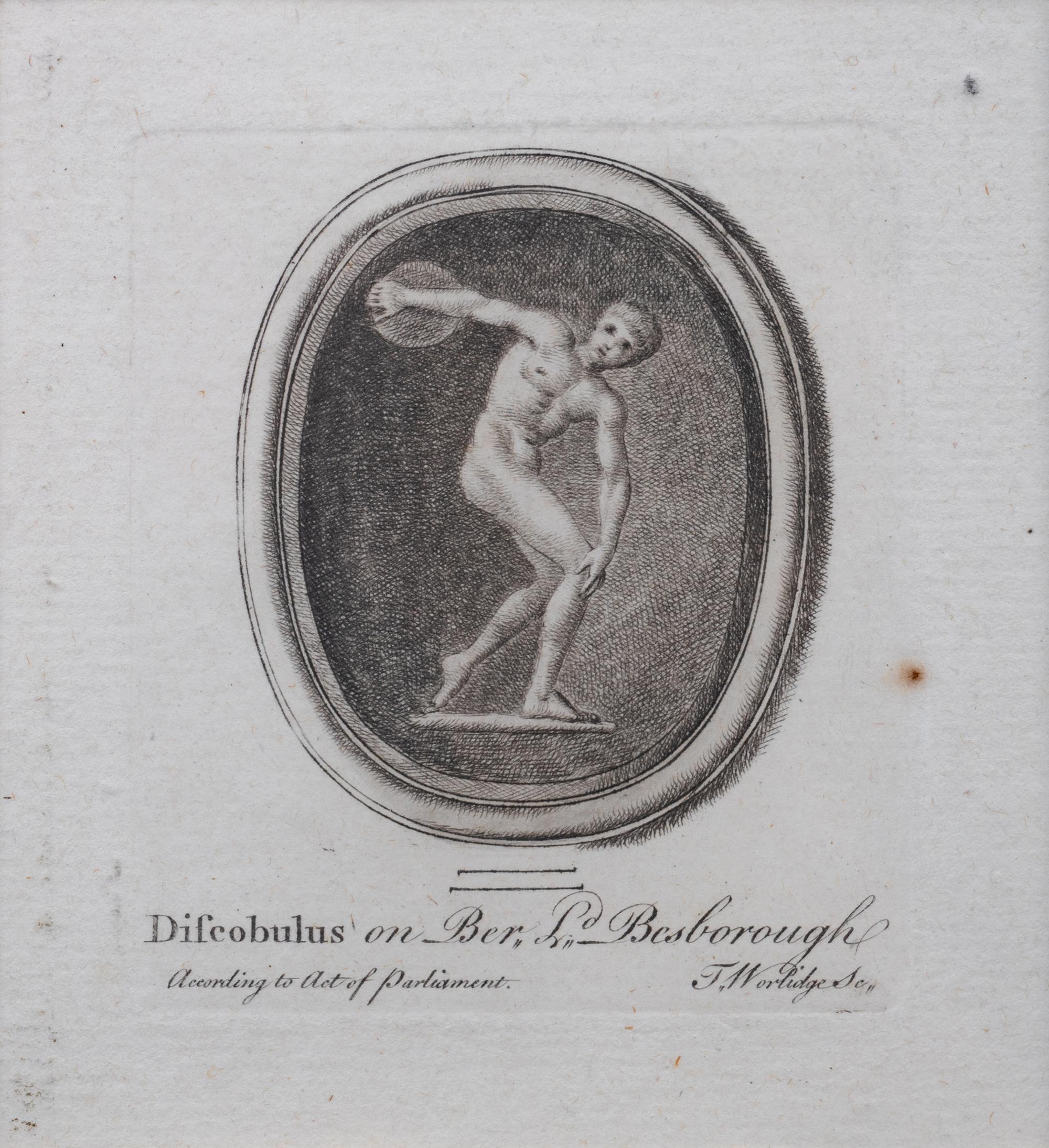 A Set of Six Grand Tour Engravings by Thomas Worlidge — 18TH CENTURY