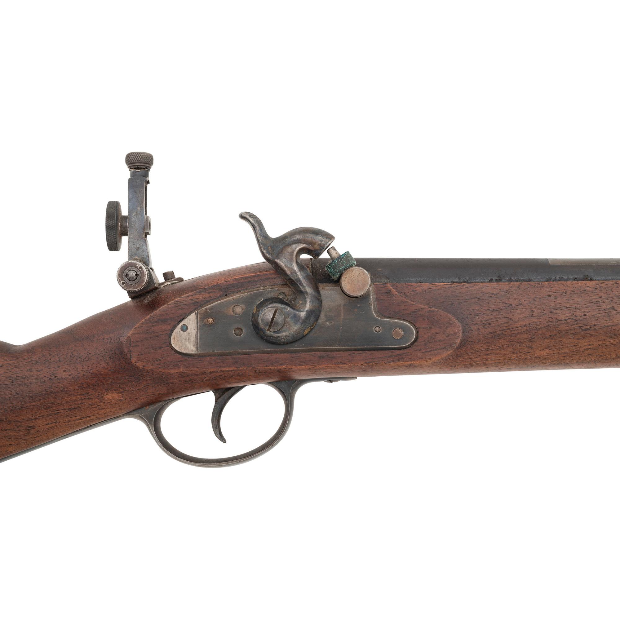 Percussion Target Rifle with US-Marked Barrel