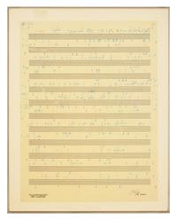 Études Australes, Piano Solo Book II, Transcriptions to Musical Staves XIV No. 1, 1974-75