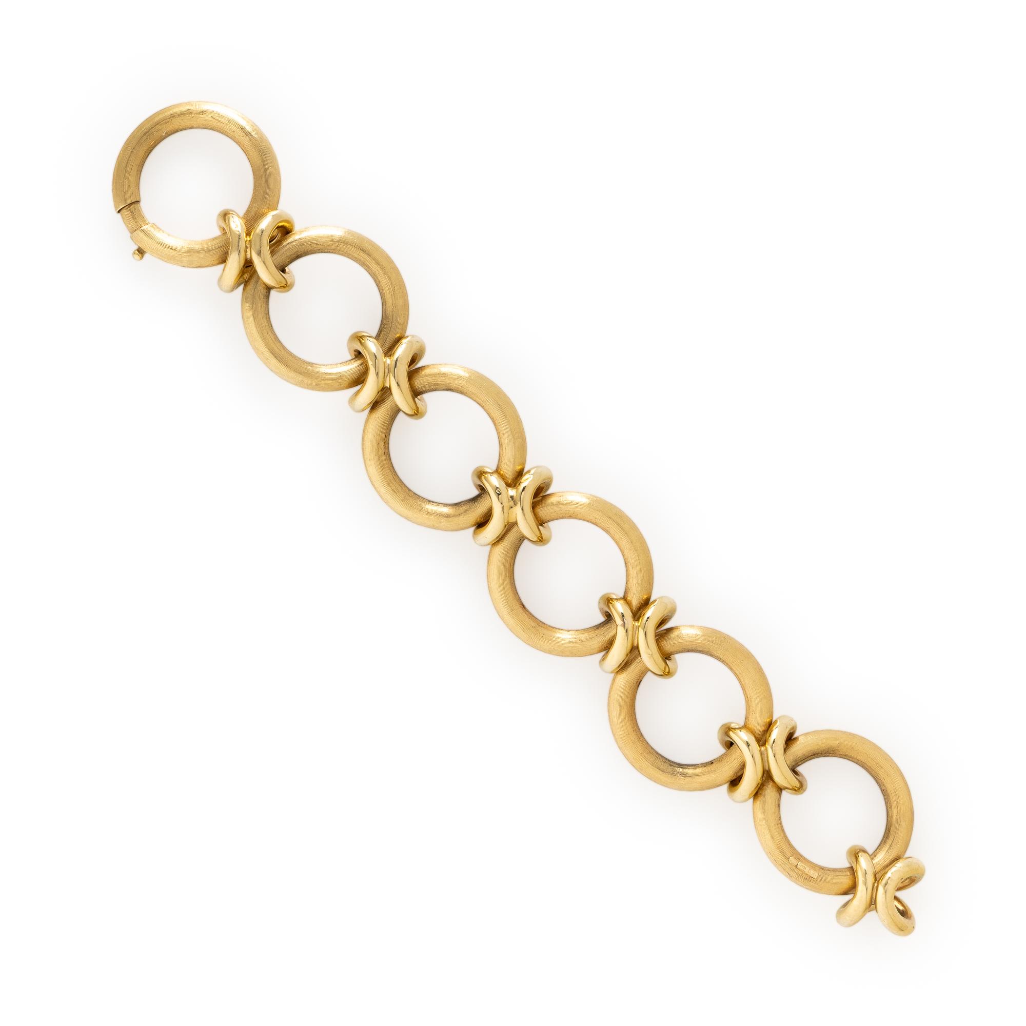 Yellow Gold Fancy Link Bracelet
