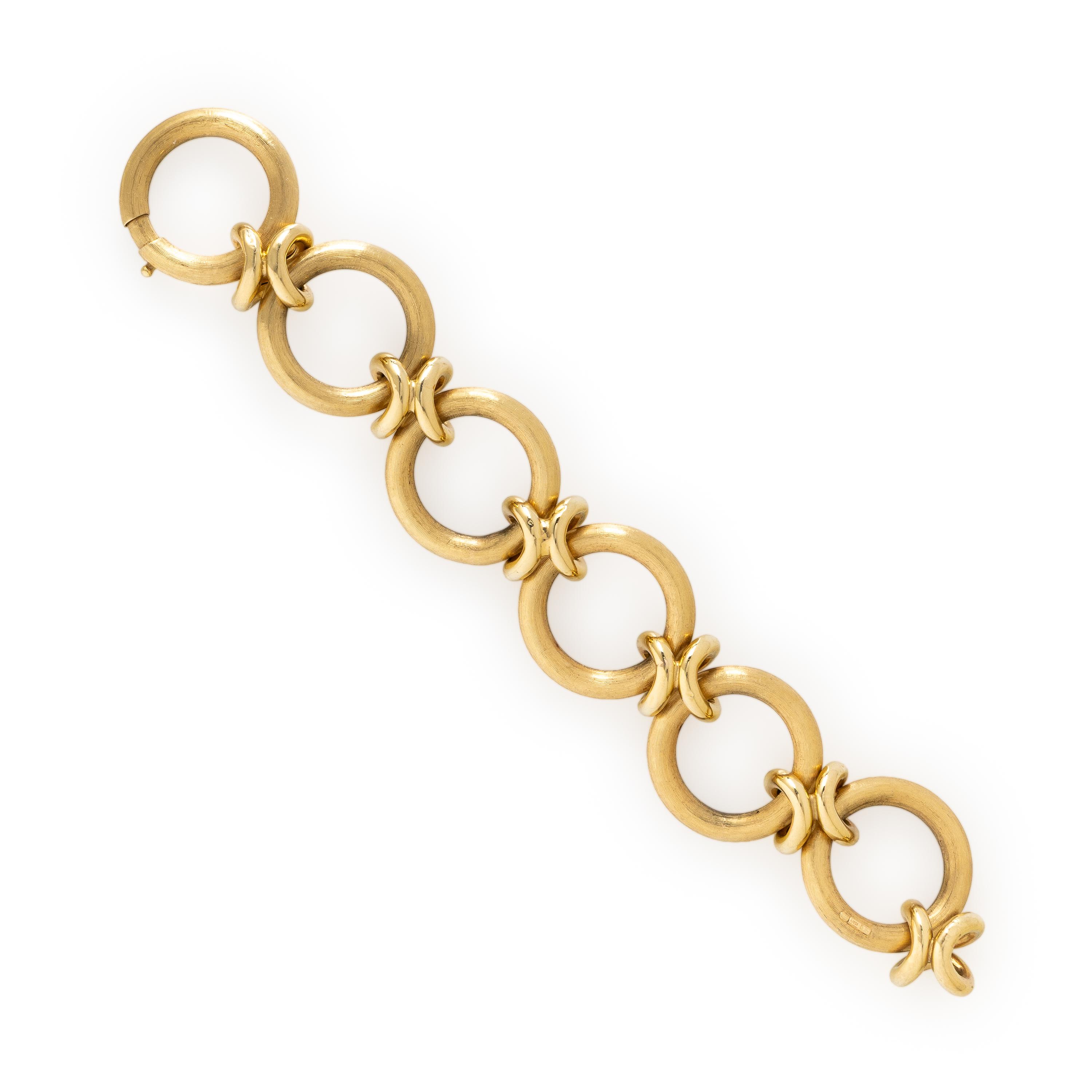 Yellow Gold Fancy Link Bracelet