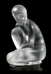 Lalique, a limited edition molded and frosted glass Grand Nue Venus figure, numbered 18/99