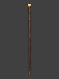 A Folk Art Cane with Friendship Head