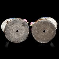A Pair of Chinese Export Famille Rose Porcelain Cranes, Late Qing/Republic Period 晚清/民國 外銷廣彩瓷鶴一對