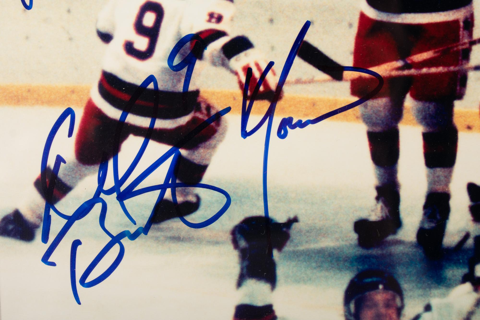A Group of 1980 United States Olympic Hockey Team Signed Autographed Items Including Herb Brooks (BAS Beckett Authentication Services Certified),