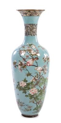 A Large Japanese Cloisonné Vase