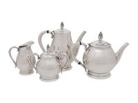 An American Silver Four-Piece Tea and Coffee Service