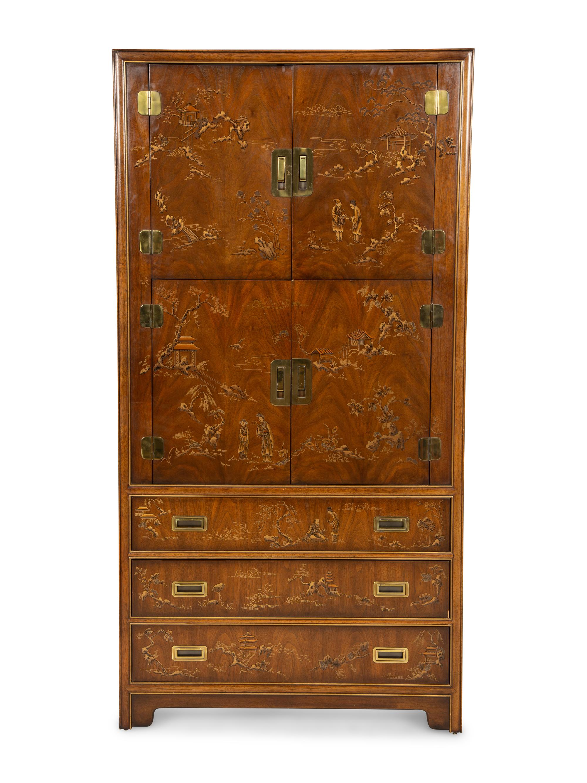 A Drexel Heritage Dynasty Armoire