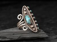 Silver and Turquoise Ring