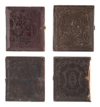 [EARLY PHOTOGRAPHY]. A group of 24 daguerreotypes of lovely young women, including: