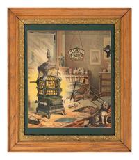 Three Framed Advertising Prints