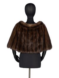 J. Mendel Barguzinsky Russian Sable Fur Capelet