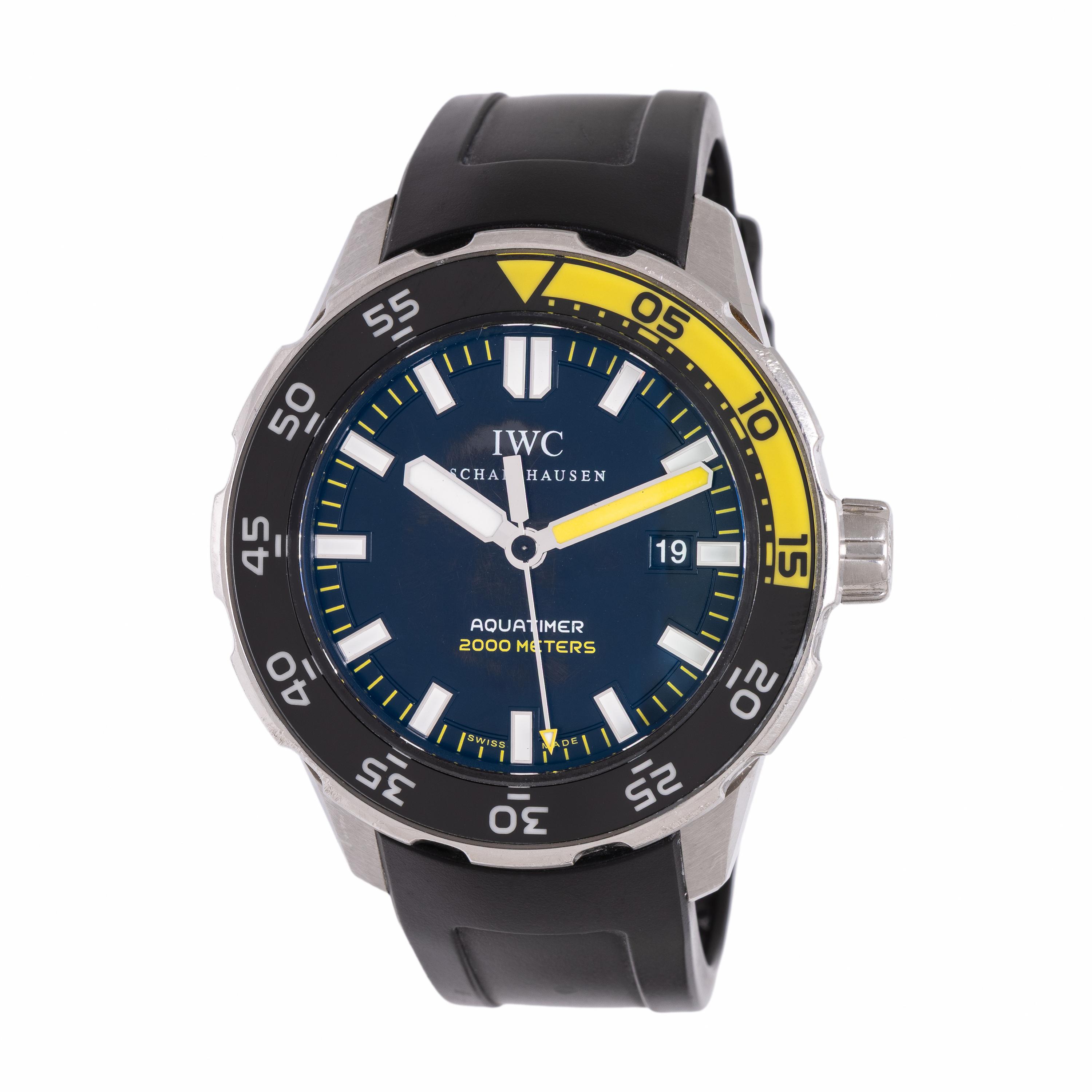 IWC, Ref. IW356802, Stainless Steel 'Aquatimer' Watch, with Box & Booklet
