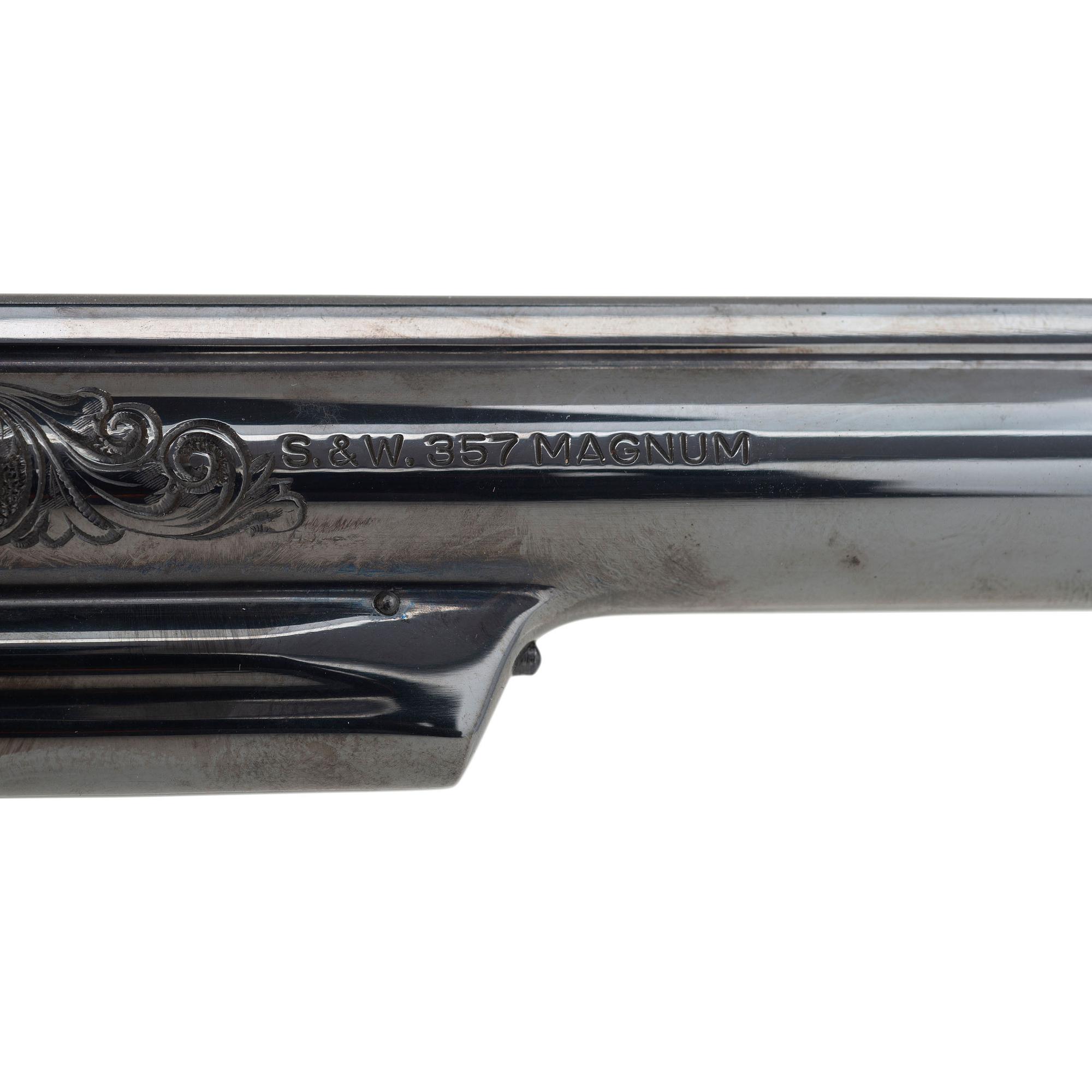 *Factory Class C Engraved Smith & Wesson Model 19 Revolver in Factory Box