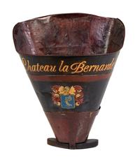 A French Painted Winery Funnel Height 30 1/2 inches. — LATE 19TH/EARLY 20TH CENTURY