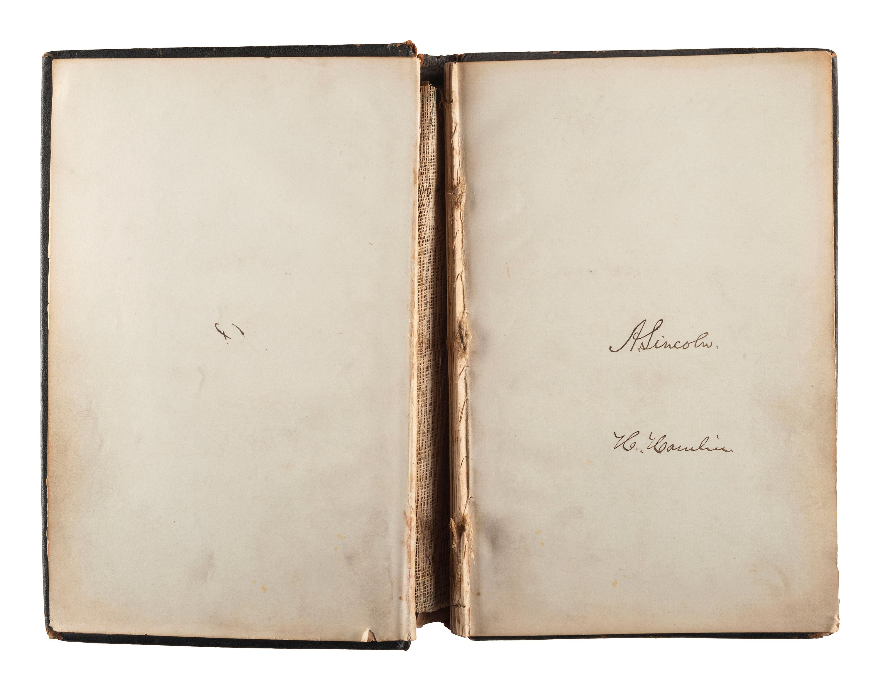 [LINCOLN, Abraham (1809-1865), DOUGLASS, Frederick (ca 1818-1895), and others - AUTOGRAPH ALBUM].