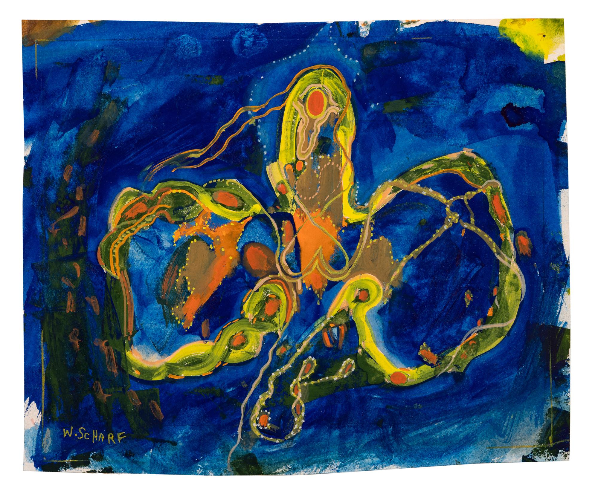 Whole Dawn, Half Egg, 1986 and Untitled (a pair of works)