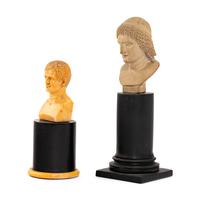 Two Grand Tour Style Small Busts