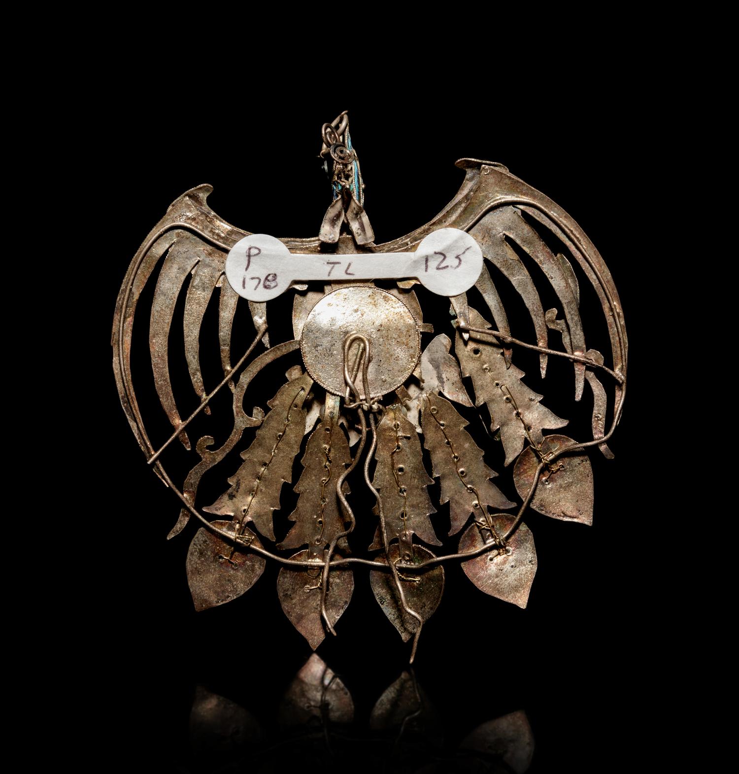 A Kingfisher Feather Phoenix-Form Headdress