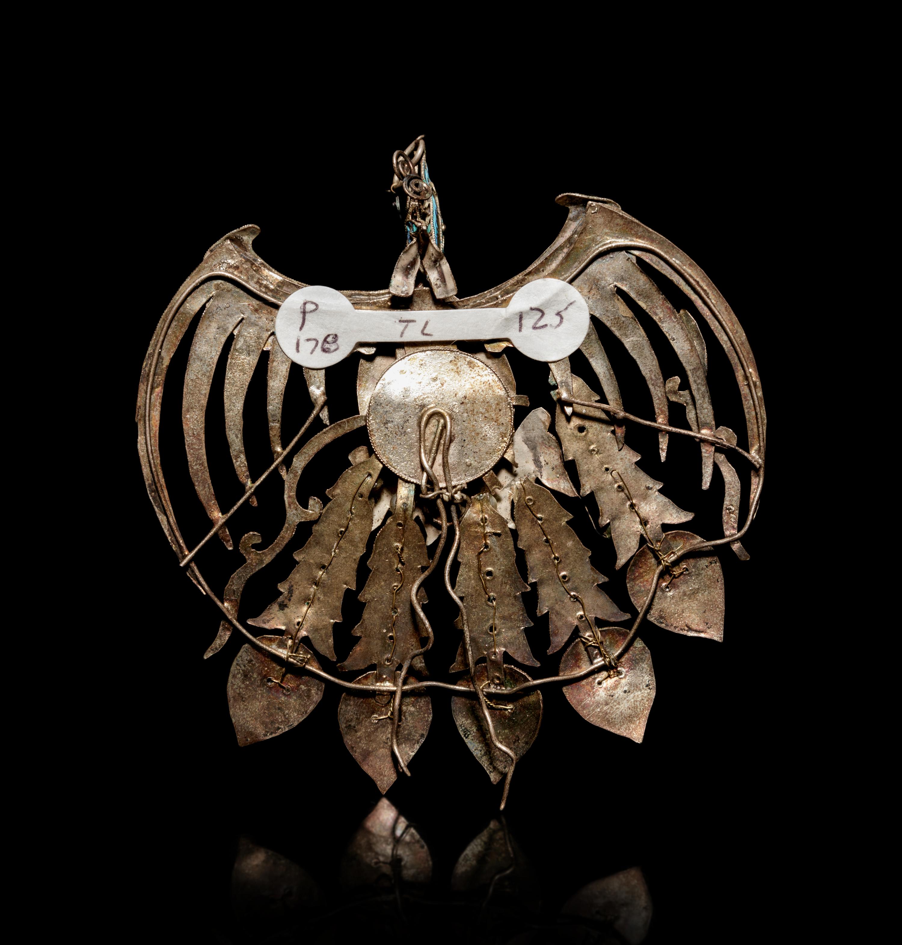 A Kingfisher Feather Phoenix-Form Headdress