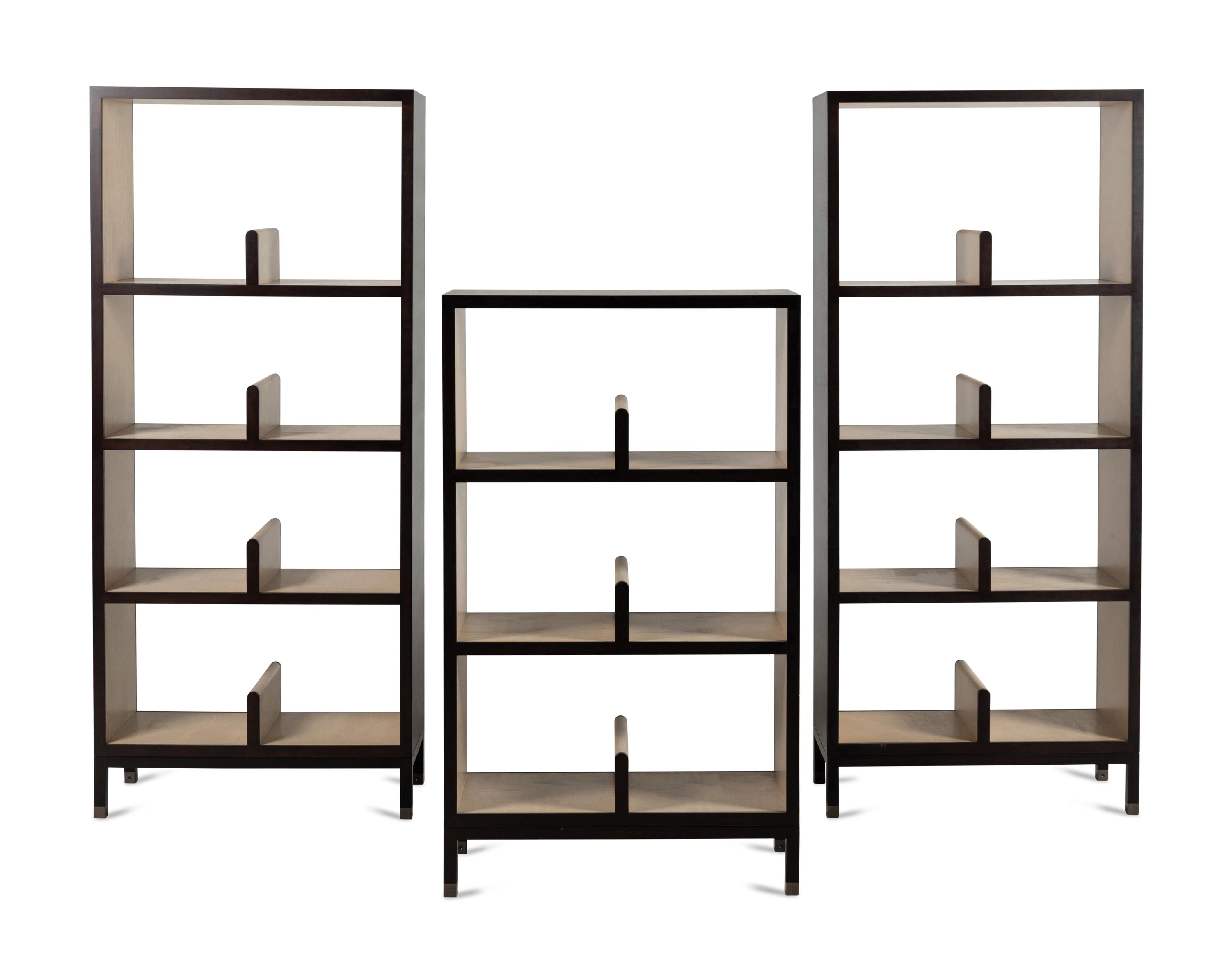 Three Nea Bookcases, 2010 Giorgetti, Italy