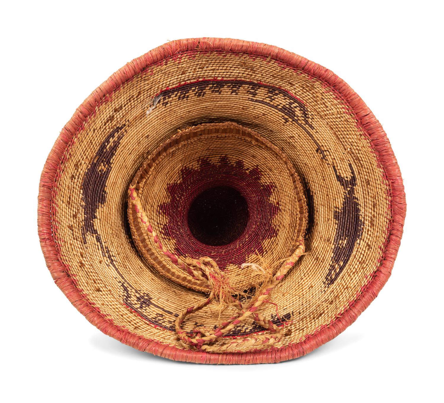 Nuu-chah-nulth Basketry Hunting Hat