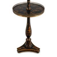 A Japanned Floor Lamp