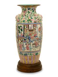 A Chinese Famille Rose Porcelain Vase