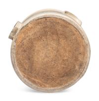An R.J. Thomas Five-Gallon Script Stoneware Dispenser with Spigot