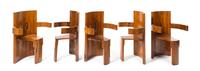Art Deco, France, c.1930, a set of 10 dining chairs