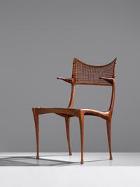 'Gazelle' Side Chair, model 20W Dan Johnson Studio, USA