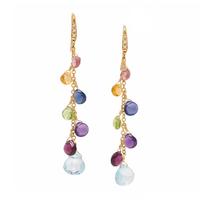 Marco Bicego, Multigem and Yellow Gold Earrings