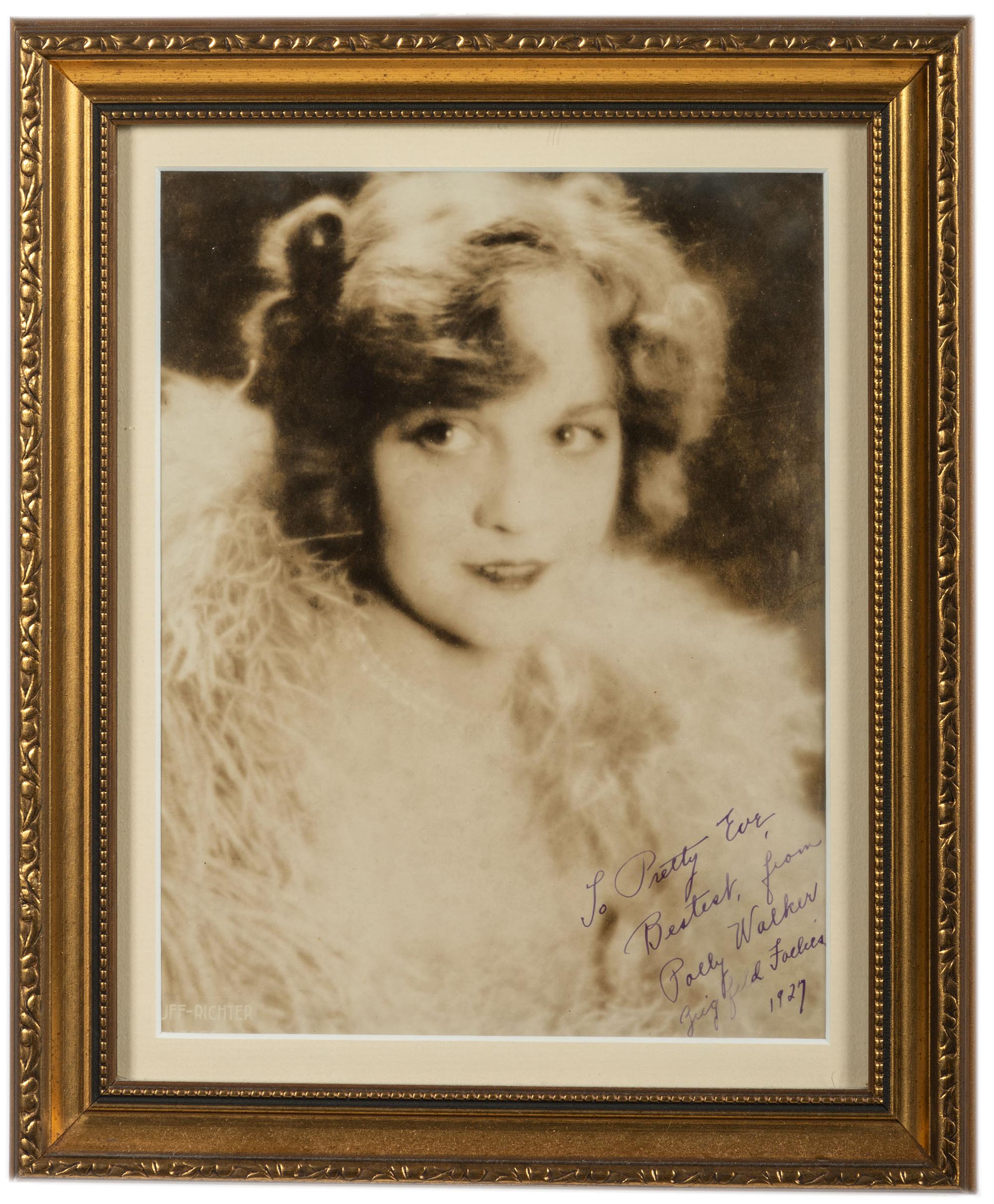 [ENTERTAINMENT]. A collection of 18 vintage photographs of members of the Ziegfeld Follies, many autographed by the sitter. — Circa 1930