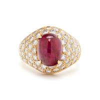 VAN CLEEF & ARPELS, RUBY AND DIAMOND RING