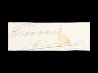 A Heavyweight Boxing Champion Primo Carnera Signed Autograph,