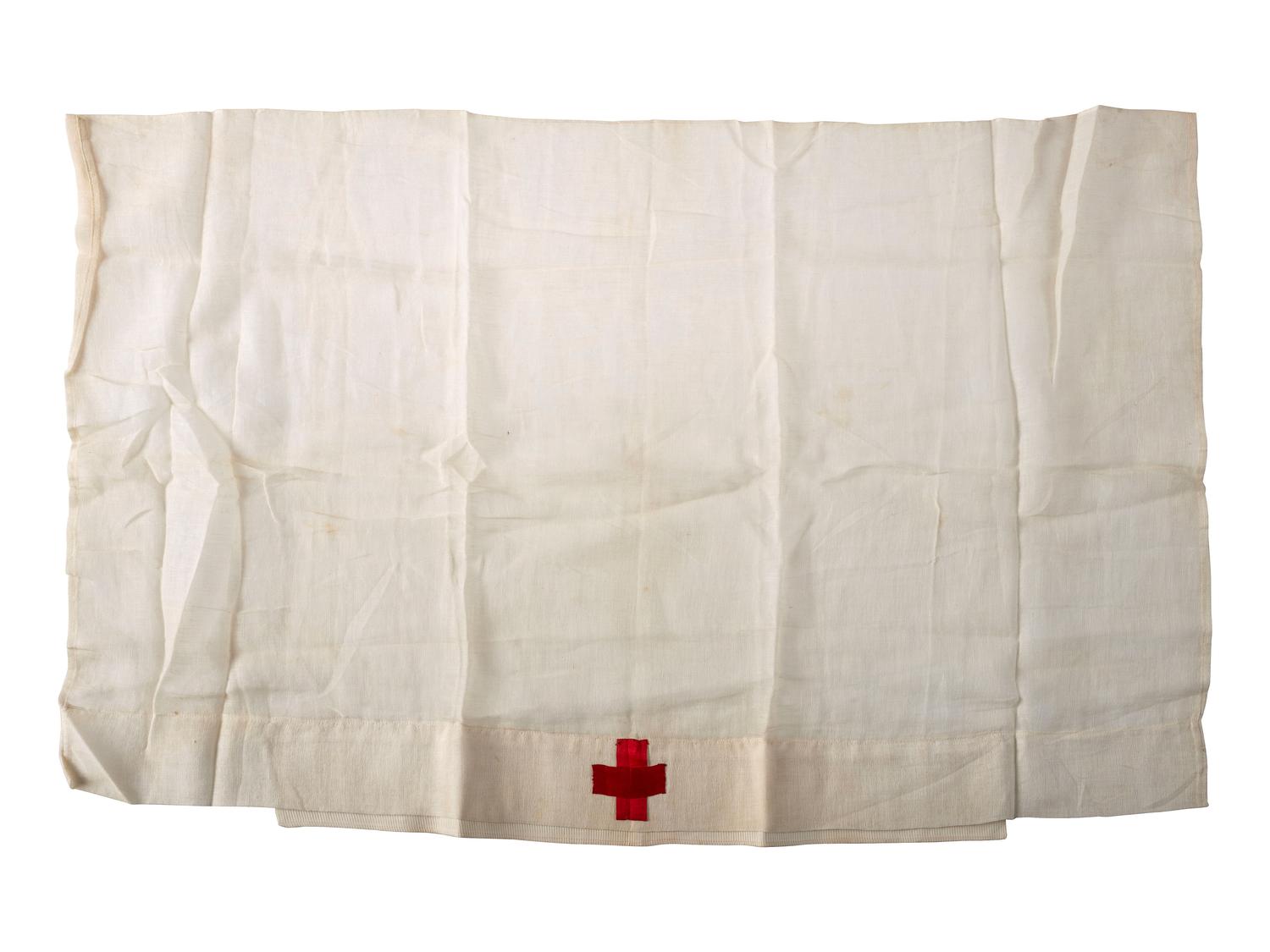 [AMERICAN RED CROSS]. BARTON, Clara (1821-1912). Autograph letter signed ("Clara Barton"). Oxford, MS, 15 January 1906. [ With :] WWI Red Cross poster, flag, and nurse's cap.
