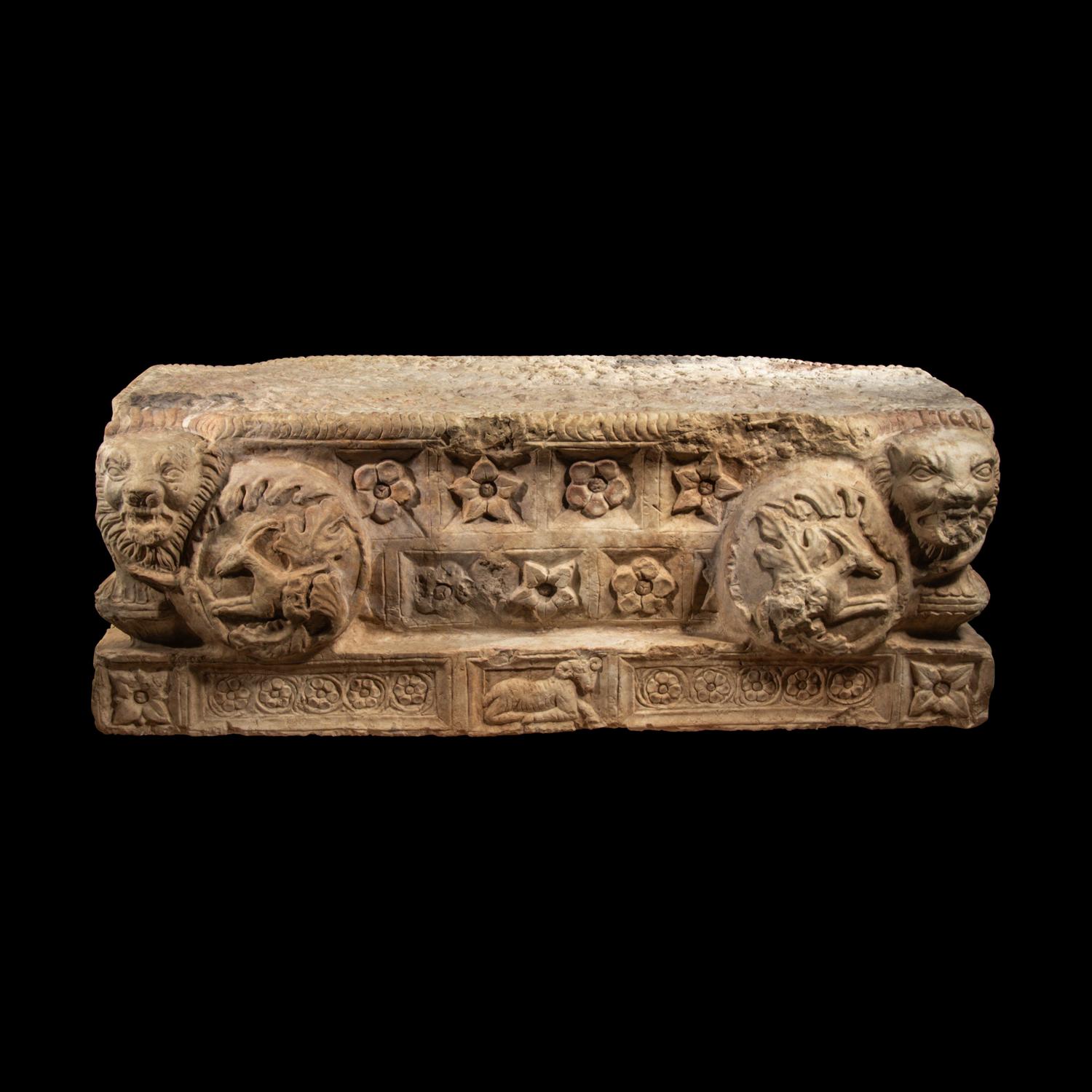 A Palmyrene Limestone Altar
