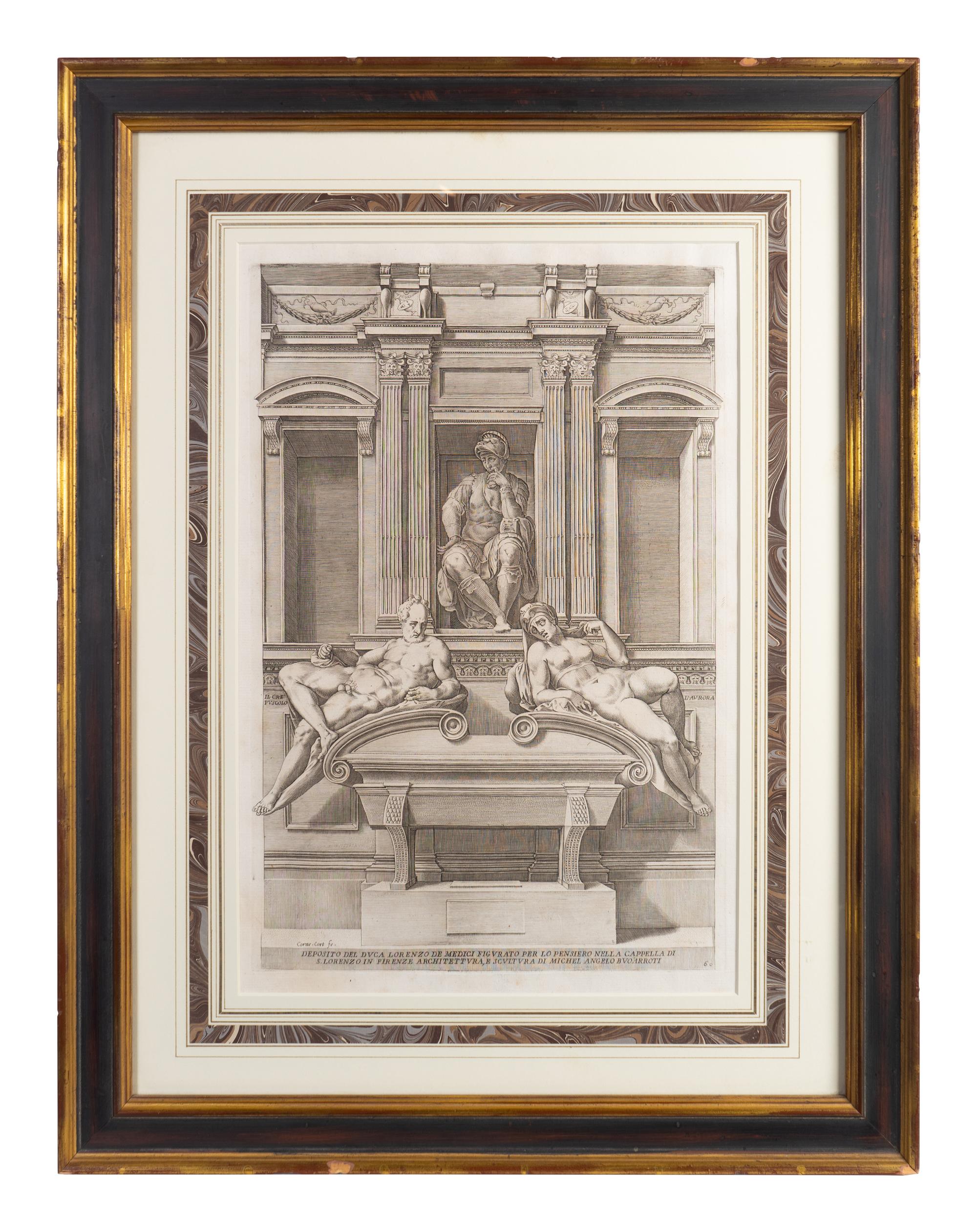 Four Architectural Engravings — 19TH CENTURY