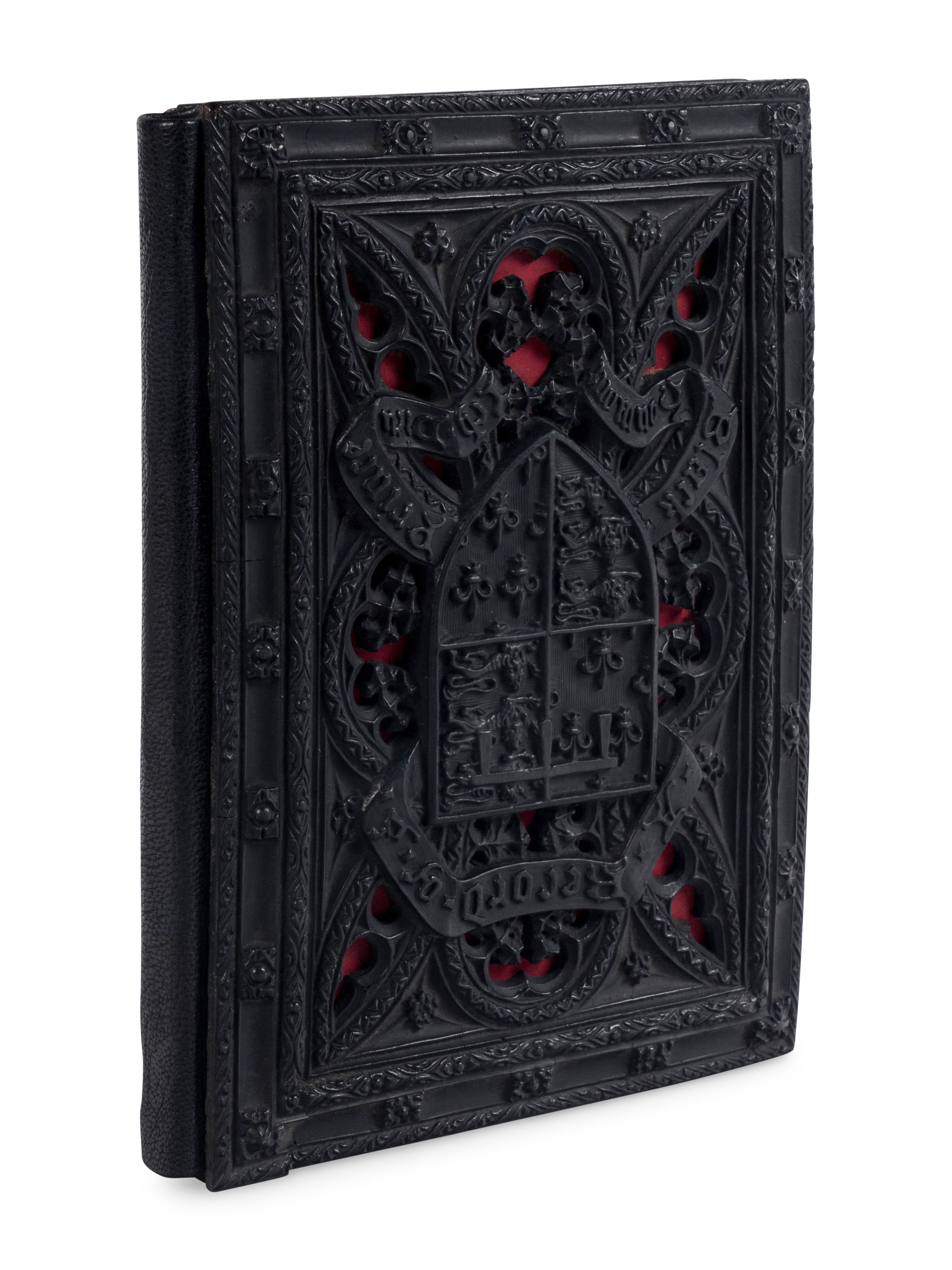 [BINDING - VICTORIAN]. HUMPHREYS, Henry Noel (1810-1879). A Record of a Black Prince. London: Longman, Green, Brown, & Longman, 1849.