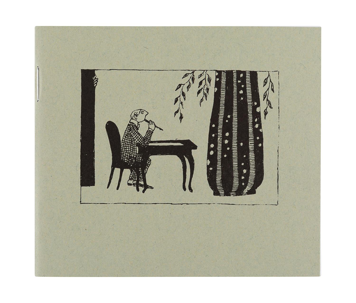 GOREY, Edward (1925-2000). The Deadly Blotter: Thoughtful Alphabet XVII . N.p.: The Fantod Press, 1997.