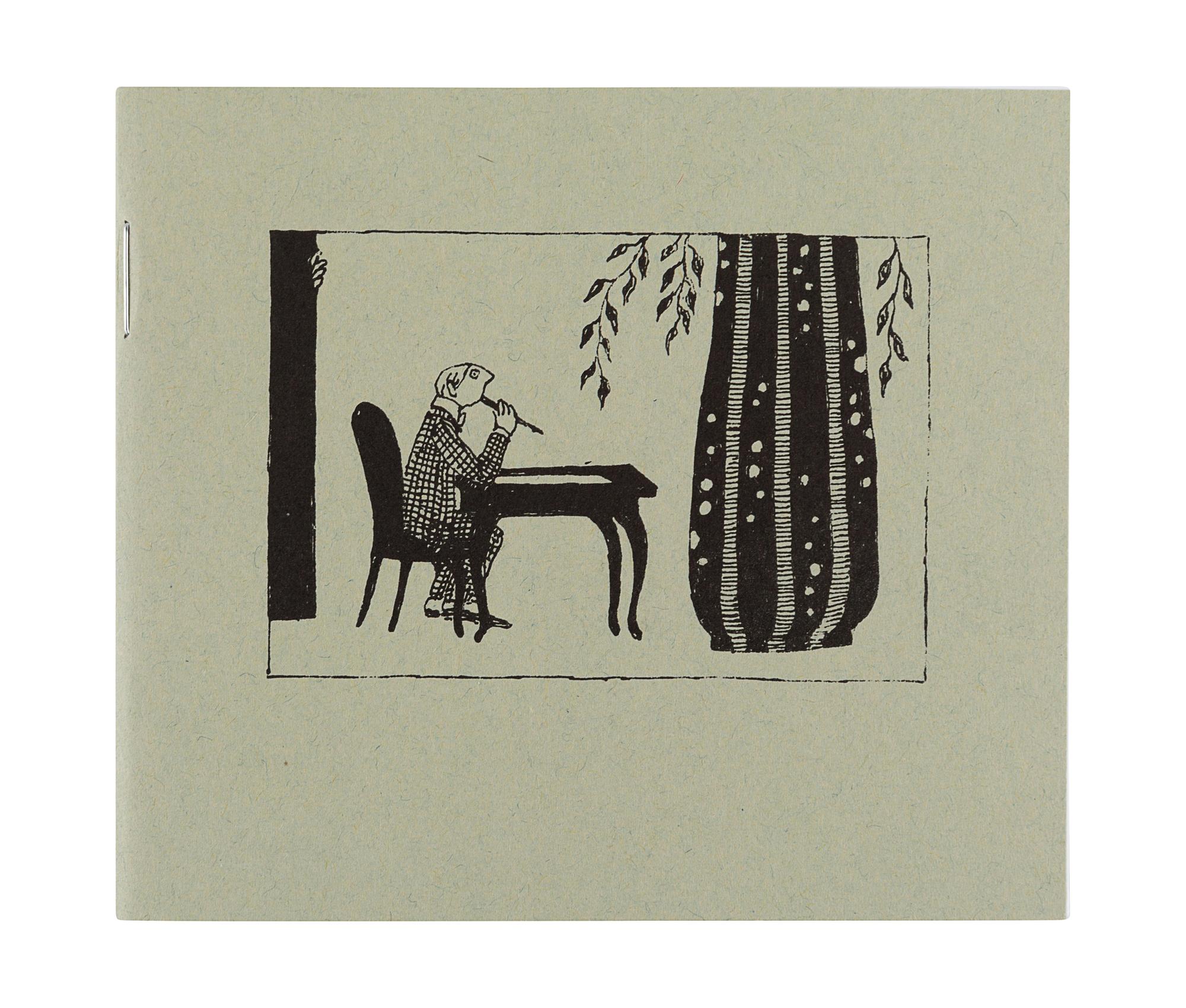 GOREY, Edward (1925-2000). The Deadly Blotter: Thoughtful Alphabet XVII . N.p.: The Fantod Press, 1997.