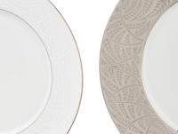 A Lalique Damasse Porcelain Dinner Service