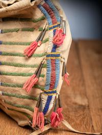 Sioux Beaded Hide Possible Bag