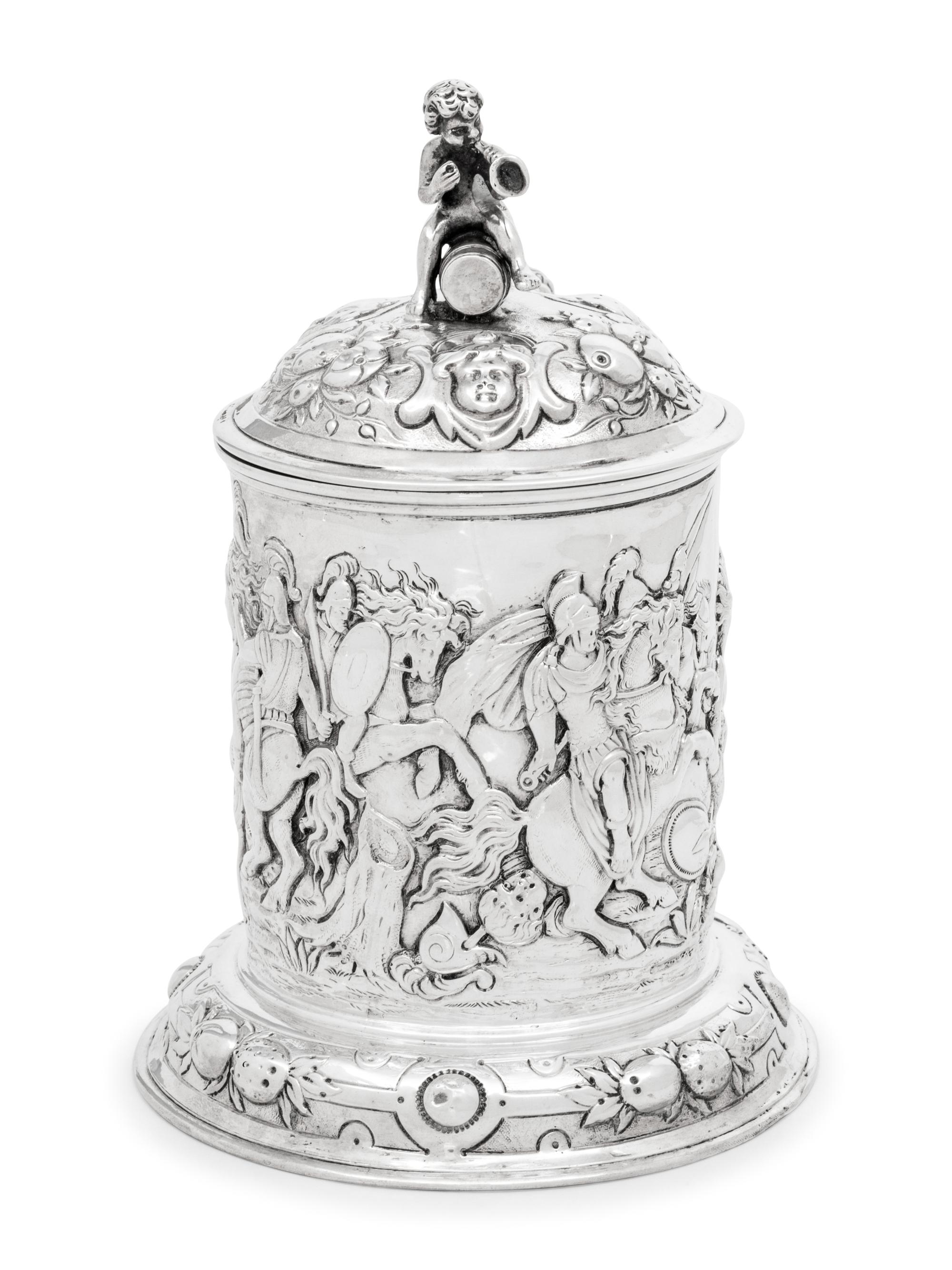 A German Silver Tankard