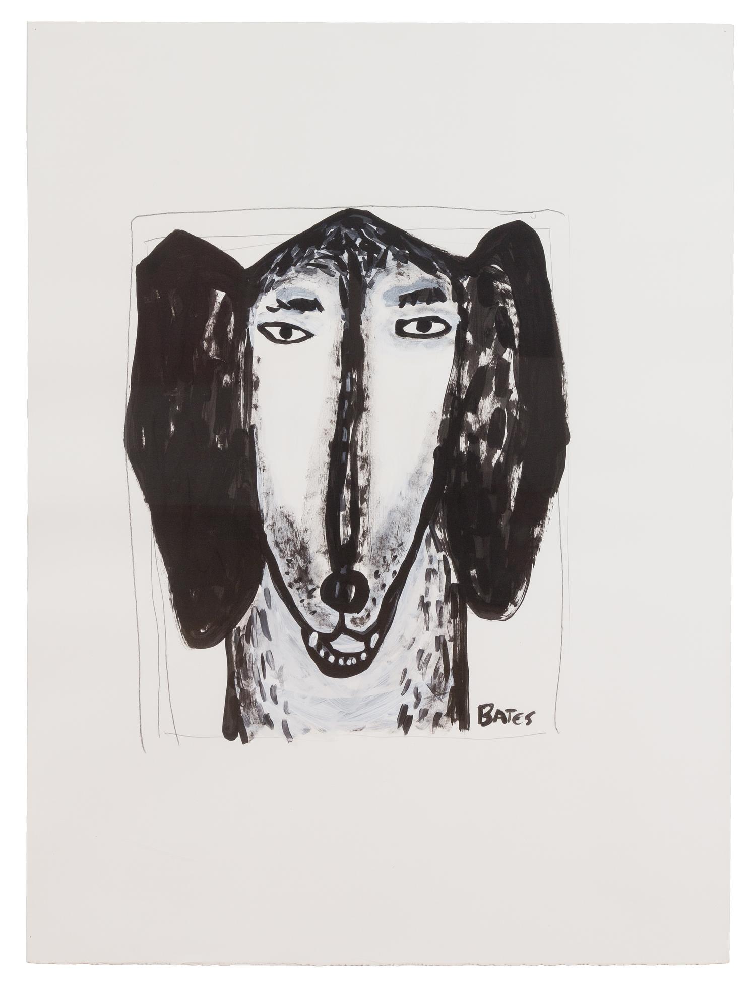 David Bates, (American, b. 1952), Chow Dog, 1984