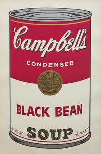Black Bean Soup (from Campbell's Soup I ), 1968